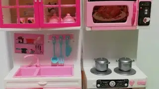 15 Minutes Satisfying with Unboxing Barbie Princess Pink Kitchen,Rock Bed Play Set Review Toys｜ASMR