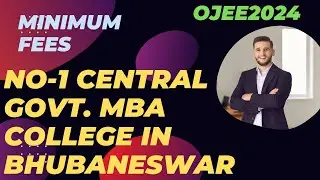 Best Government MBA college in Odisha. (Central Govt.)