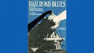 Railroad Blues by Lucky Roberts played by Pete Wendling 1920 QRS Player Piano Roll