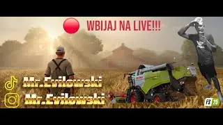 LIVE 🔴🗺️CYBUCHOWO🗺️📺FARMING 25🚜 WPADAJ NA BAJERE🐥