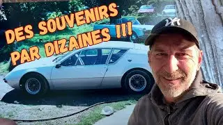 Alpine, Marcos, Triumph, Jaguar (et plus encore)  : il nous présente ses anciennes voitures !