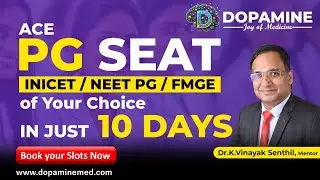 ACE PG Seat Explained by Dr. K. Vinayak Senthil | Dopamine App #neetpg