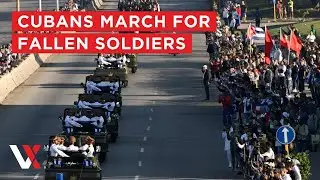 LIVE | Cubans March to Honor Soldiers Killed in US Attack on Venezuela | VERTEX