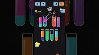 Water Color Sort Level 10511 #games #gamingvideos #gaming #watercolorsortgameplay #watercolorsort