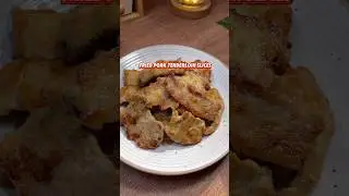 Жареные ломтики свиной вырезки #простойрецепт #легкийрецепт #свининавырезка #рецептизсвинины #еда