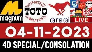 4D Malaysian Lottery Special Consolation/Magnum/Grand Dragon/Singapore/9 Lotto/Damacai special