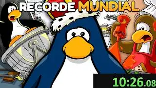 Como eu peguei o RECORDE MUNDIAL de Club Penguin