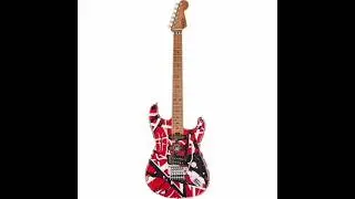 Replica of Eddie Van Halens Frankenstrat #rock #metal #music #guitar #davidleeroth #80smusic