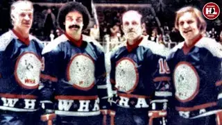 18.01.1977. WHA. All Star Game. Gordie Howe, Bobby Hull & Over