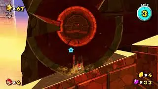 Super Mario Galaxy 2 - Clockwork Ruins Galaxy: Time for Adventure (Comet Medal)