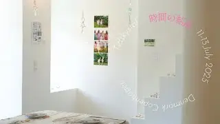 Tidskystal | Exhibition | Opening party | preparation | Japanese culture | Up cycling | コペンハーゲン
