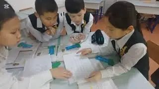 Сш №28 им.Ш.Уалиханова.  Урок русского языка и литературы в 5