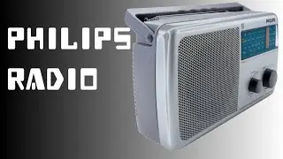 Philips Radio RL384TV Unboxing
