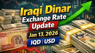 Iraqi Dinar Exchange Rate Update | Jan 13, 2026 | IQD USD