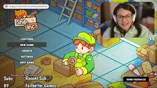 Chill games night | Ship Inc. & Coffee Bar Simulator