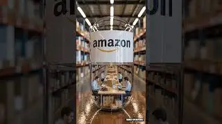 &ldquo;Future of Work? Amazon Employees Inside Transparent AI Box!&rdquo;😍#ai #amezon