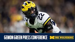 Gemon Green Says Michigan Defense Is 'Faster' Than Last Year, Needs More Interceptions | #goblue
