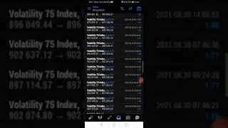 very best volatility 75 bot results