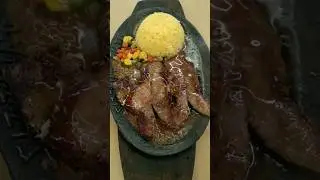 Sizzling Plate Pork Steak ₱240/$4.29
