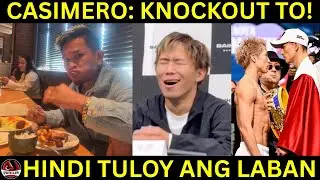 Casimero TODO LAMON bago Lumaban! Nag banta KNOCKOUT! KABADO ang Hapon | KANSELADO LABAN