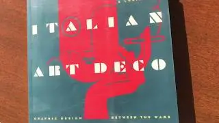 ((HST)) Italian Art Deco Book.., Part of Large Collection