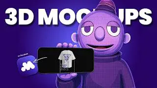 3D T-Shirt Mockup Tutorial (Easy On Phone)