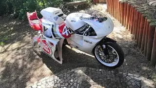 Kevin Schwantz Factory XR79 Suzuki RGV500 & Harris Yamaha YZR500 Race Bike V4 Screamer OWC1