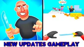 Hit Master 3D - Knife Assassin Gameplay Mobile Game ALL LEVELS 1 - 3 Update