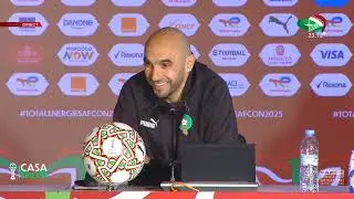 🚨 [LIVE] CAN 2025 : Conf&eacute;rence de presse apr&egrave;s match du Maroc (Cameroun Vs Maroc )