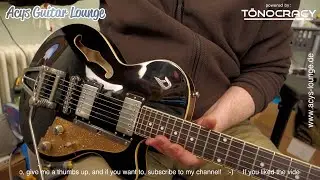 D&uuml;senberg Starplayer meets converted Suhr Pete Thorn wiring plus upgrades