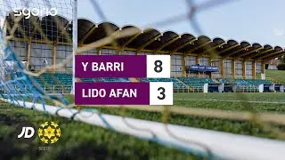 Uchafbwyntiau ac ymateb | Y Barri 8-3 Lido Afan