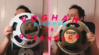 Voghan Speakers Eleanor vs Celestion Greenback - Fender Strat 57 - Fender Blues Jr Gold Rush