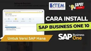 Cara Install SAP Business One 10 Untuk SAP Hana