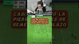 Casi me rompo la pierna después de semejante golazo #SpringOnShorts #EAFC24 #ClubesPro #EAFC24clips