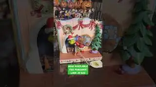 How the Grinch Stole Christmas Story Book By Jim Shore.  #jimshore #grinch #christmas2023