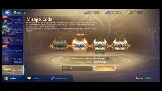 Mirage Code (2nd) MLA 7 March 2023 | Mobile Legends: Adventure