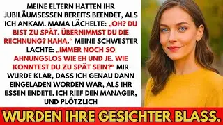 Meine Eltern Genossen Ihr Luxus Dinner — Und Erwarteten Dass Ich Bezahle