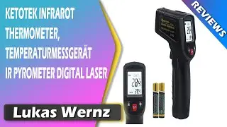 KETOTEK Infrarot Thermometer, Temperaturmessger&auml;t IR Pyrometer Digital Laser