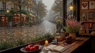 Cozy Jazz Ambience | Smooth Jazz Piano with Rain Sound Can Heal You, Relax Your Mind