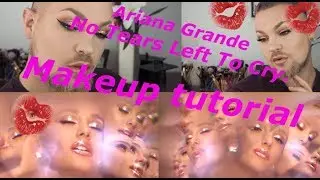 Ariana Grande No tears left to Cry Music video Makeup Look Tutorial.