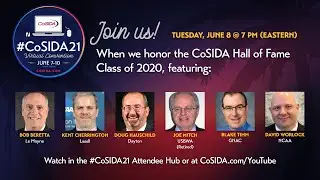 Class of 2020 CoSIDA Hall of Fame Celebration