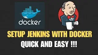 SETUP JENKINS FOR BEGINNERS | JENKINS AND DOCKER SETUP | QUICK AND EASY | 2025
