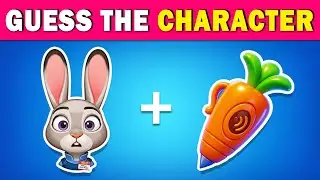 Угадайте персонажей из мультфильма &laquo;Зверополис 2&raquo; по эмодзи 🔥~ Джуди 🐰, Ник 🦊, Гэри 🐍, Флэш 🦥~ Лу...