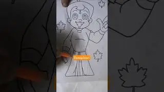 Chota Bheem #digitalart #creativeplanner #drawing #artist #art #cartoon #character#painting#fyp