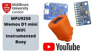 Smart buoy MPU9250 Wemos D1 mini ESP8266 Wifi Arduino Wireless Processing