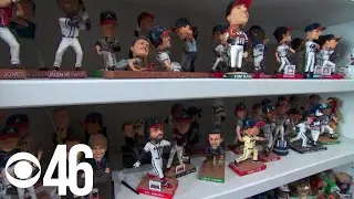 Atlanta Braves fan shows off impressive collection