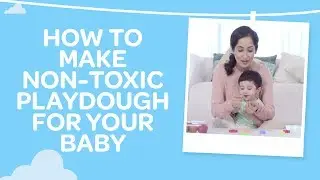 How To Make Non-Toxic Playdough For Your Baby? | Play Dough Activity for Kids | Best Baby Games