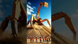 Unleashing the Beast: Extreme Excavator Digging Action! 🚜