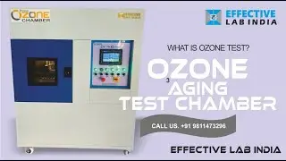 Ozone Ageing Test Chamber  - Effective lab  Ozone Test Chamber . Rubber Testing Instrument.