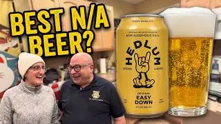 Trying Hedlum Easy Down Lager (NA Beer)